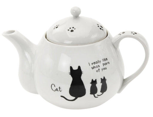 Itsumi Pottery Mino Ware Karugaru Mk Pot Black Cat 051148 - Made In Japan-Kiichin - The #1 Place for Japanese Goods in Your Hand!