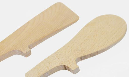 Omoeraku Handcrafted Japanese Beech Wood Spatula - Large Square-Kiichin - The #1 Place for Japanese Goods in Your Hand!