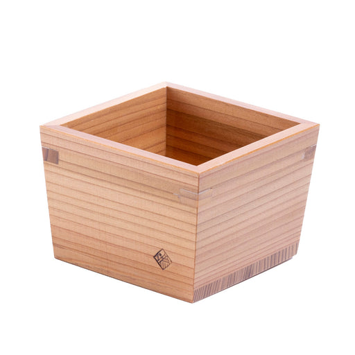 Omoeraku Handcrafted Japanese Cedar Masu Box Sake Cup - Extra Large-Kiichin - The #1 Place for Japanese Goods in Your Hand!