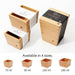 Omoeraku Handcrafted Japanese Cedar Masu Box Sake Cup - Extra Large-Kiichin - The #1 Place for Japanese Goods in Your Hand!