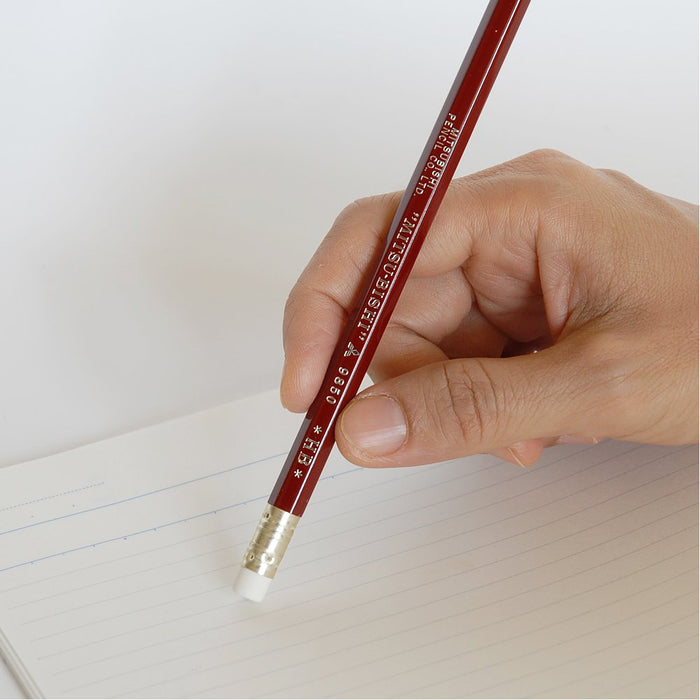 Mitsubishi Pencil 9850 HB with Eraser - 1 Dozen-Kiichin - The #1 Place for Japanese Goods in Your Hand!
