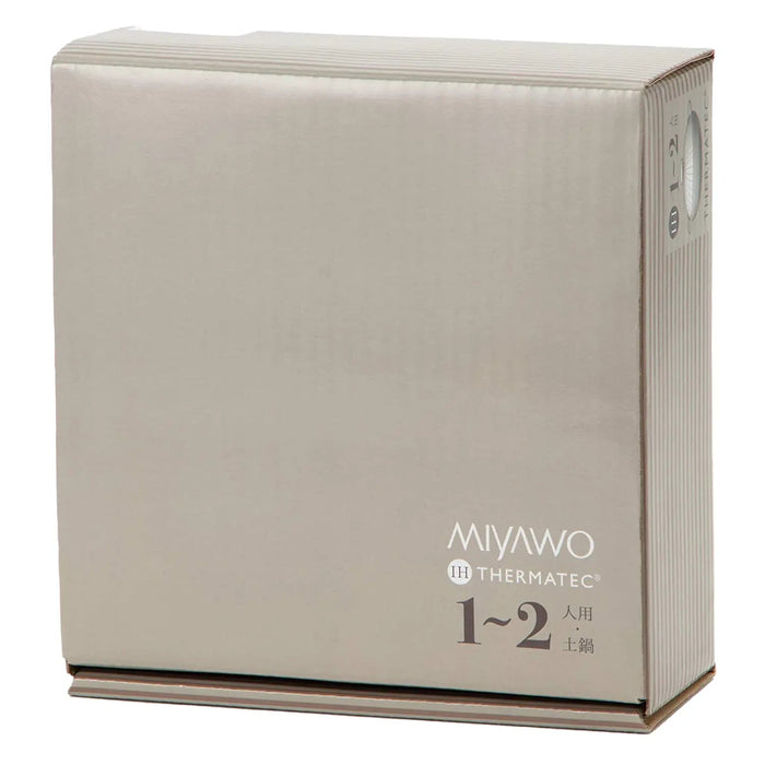 Miyawo Thermatech Ceramic Induction Donabe Casserole - 6.5-Go Chocolate-Kiichin - The #1 Place for Japanese Goods in Your Hand!