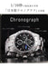 Toei Japan Nino Nakano Chronograph Watch - Sun Moon (White)-Kiichin - The #1 Place for Japanese Goods in Your Hand!