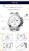Toei Japan Nino Nakano Chronograph Watch - Sun Moon (White)-Kiichin - The #1 Place for Japanese Goods in Your Hand!