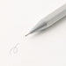 Mujirushi Ryohin 18616015 Silver Aluminum Hex Mechanical Pencil 0.5mm - Japan-Kiichin - The #1 Place for Japanese Goods in Your Hand!