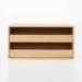 Mujirushi Ryohin Wooden Tray Storage with 2 Drawers - 25.2X17X12.6Cm-Kiichin - The #1 Place for Japanese Goods in Your Hand!