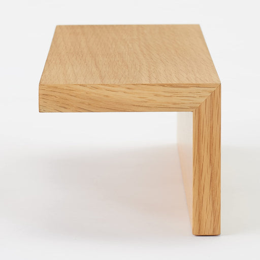 Mujirushi Ryohin Oak Wood Wall Shelf - 44x12x10cm - Made in Japan-Kiichin - The #1 Place for Japanese Goods in Your Hand!