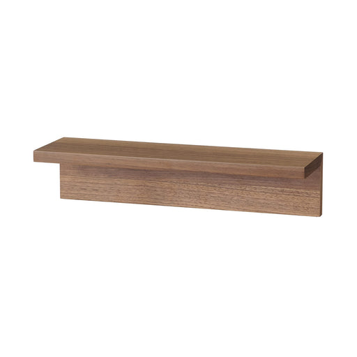 Mujirushi Ryohin Wall Shelf - Walnut 44x12x10cm - Made in Japan-Kiichin - The #1 Place for Japanese Goods in Your Hand!