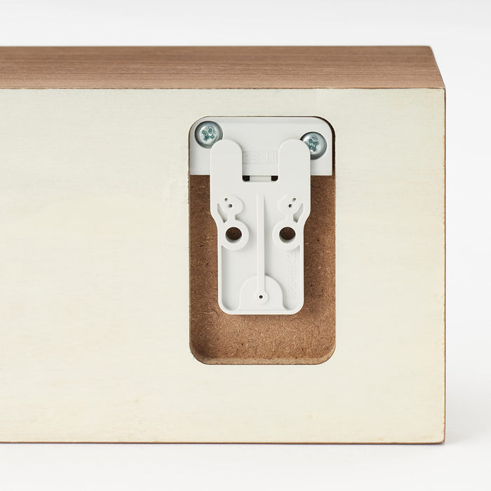 Mujirushi Ryohin Wall Shelf - Walnut 44x12x10cm - Made in Japan-Kiichin - The #1 Place for Japanese Goods in Your Hand!