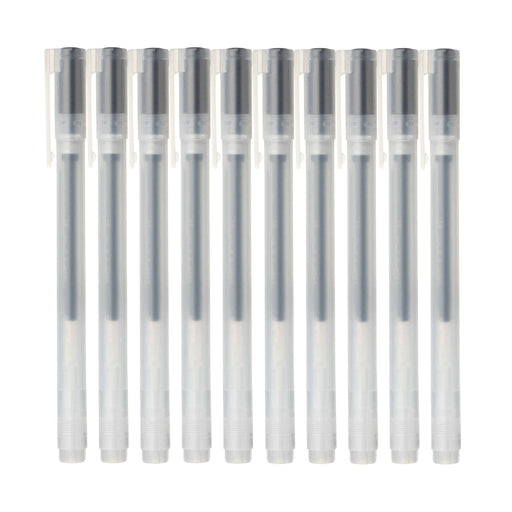 Mujirushi Ryohin Gel Ink Ballpoint Pen - Black 0.38mm - Japan - 140 x 10mm-Kiichin - The #1 Place for Japanese Goods in Your Hand!