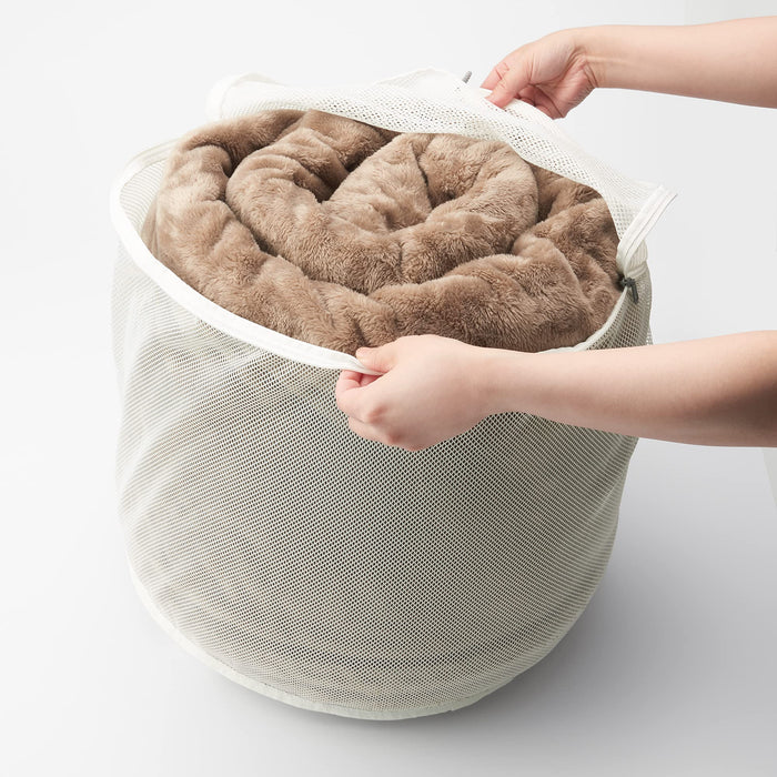 Mujirushi Ryohin Double-Sided Laundry Net - 47cm Diameter, 37cm Height-Kiichin - The #1 Place for Japanese Goods in Your Hand!