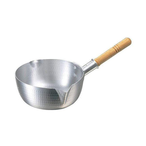 Nakao Aluminum 18cm Yukihira Saucepan with Enhanced Pouring Spout-Kiichin - The #1 Place for Japanese Goods in Your Hand!