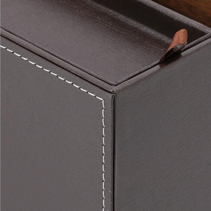 Nitori Japan Tissue/Remote Control Holder in Dark Brown-Kiichin - The #1 Place for Japanese Goods in Your Hand!
