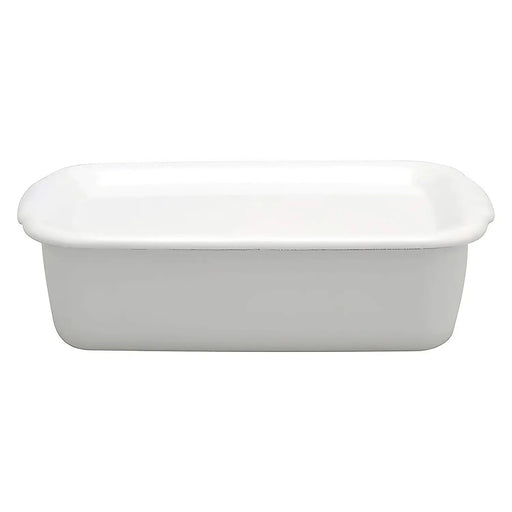 Noda Horo Enamel Rectangle Deep Food Containers with Lid - Medium Size-Kiichin - The #1 Place for Japanese Goods in Your Hand!
