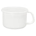 Noda Horo Enamel Round Food Containers - Small Size with Handle and Lid-Kiichin - The #1 Place for Japanese Goods in Your Hand!