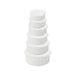 Noda Horo 10cm Enamel Round Food Containers with Lid - White Series-Kiichin - The #1 Place for Japanese Goods in Your Hand!
