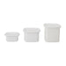 Noda Horo Enamel Square Food Containers with Lid - Small Size-Kiichin - The #1 Place for Japanese Goods in Your Hand!