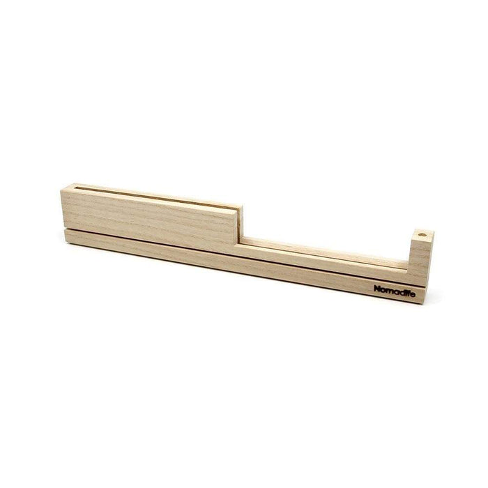 Nomadife Silver Small Wooden Knife Case Premium Storage Solution-Kiichin - The #1 Place for Japanese Goods in Your Hand!