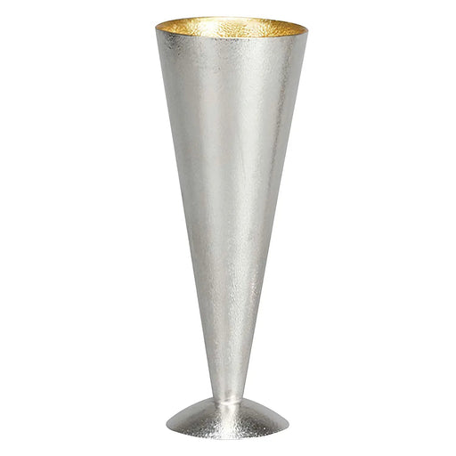 Nousaku Tinware Champagne Glass - Elegant 130ml Glassware for Celebrations-Kiichin - The #1 Place for Japanese Goods in Your Hand!