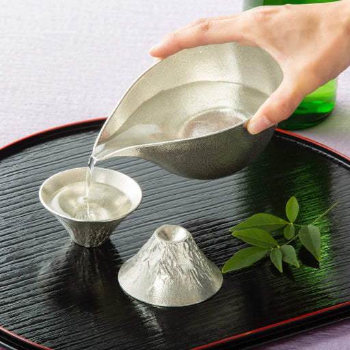 Premium Gold Nousaku Tinware Katakuchi Sake Server - 150ml-Kiichin - The #1 Place for Japanese Goods in Your Hand!
