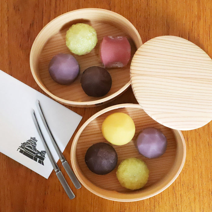 Odate Kougeisha Magewappa Hina 2-Tier Bento Lunch Box - Authentic Japanese Delight-Kiichin - The #1 Place for Japanese Goods in Your Hand!