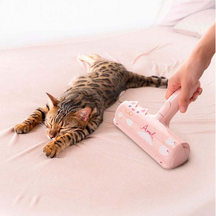 Pakupaku Roller Amelia - Japan's Pet Hair Remover for Clean Carpets-Kiichin - The #1 Place for Japanese Goods in Your Hand!