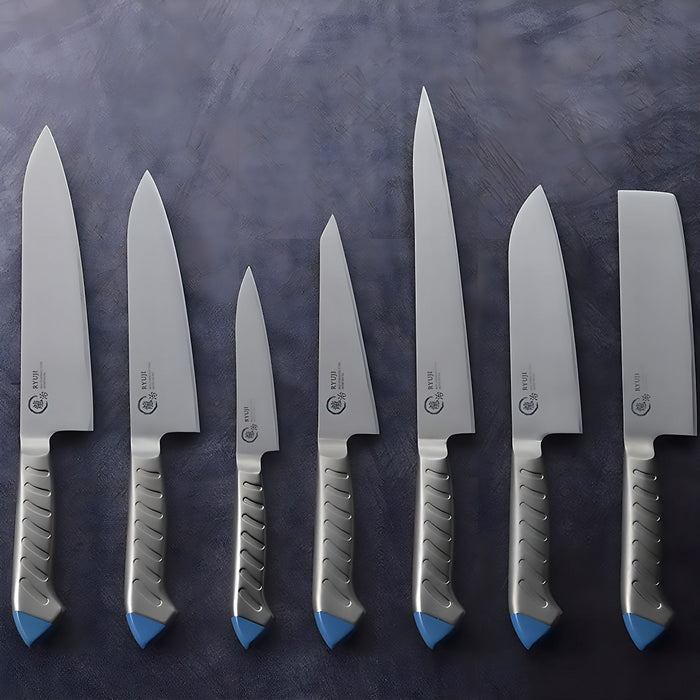 Ryuji 24cm Red Molybdenum Steel Sujihiki Knife-Kiichin - The #1 Place for Japanese Goods in Your Hand!
