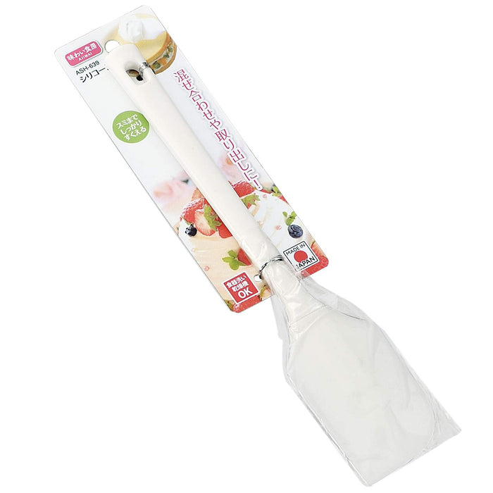 Shimomura Kogyo Silicone Spatula Ash-639 Made in Japan Niigata Tsubame-Sanjo-Kiichin - The #1 Place for Japanese Goods in Your Hand!