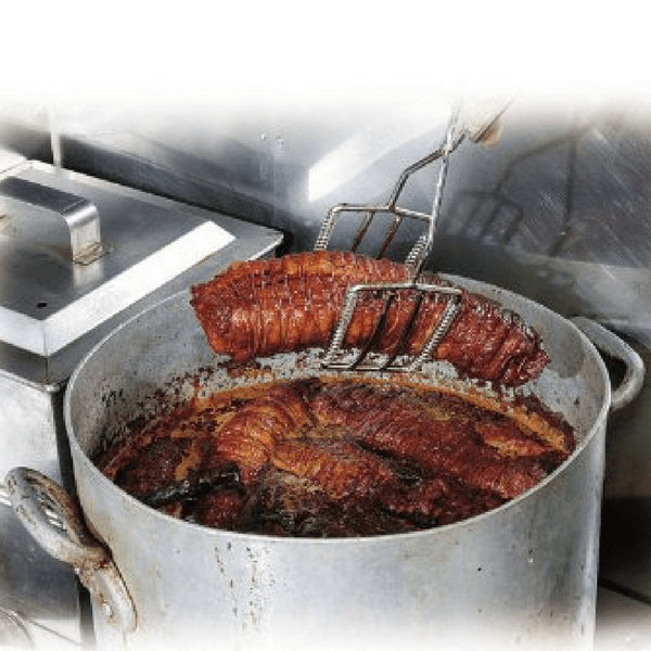 Shinetsu Works Japan Stainless Steel Ramen Chashu Pork Tongs-Kiichin - The #1 Place for Japanese Goods in Your Hand!