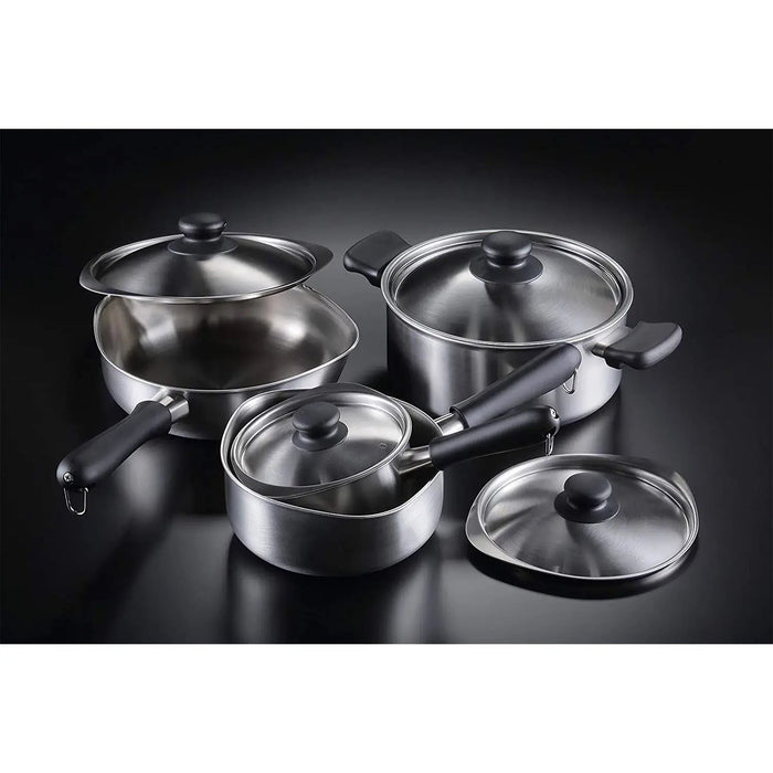 Nihon Yoshokki Sori Yanagi 18Cm 3-Ply SS Induction Saucepan - Authentic Made in Japan-Kiichin - The #1 Place for Japanese Goods in Your Hand!