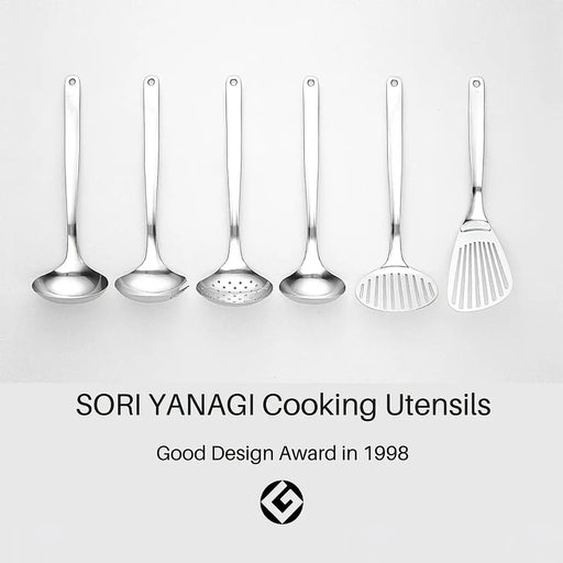 Sori Yanagi Large Stainless Steel Ladle - Premium Quality-Kiichin - The #1 Place for Japanese Goods in Your Hand!