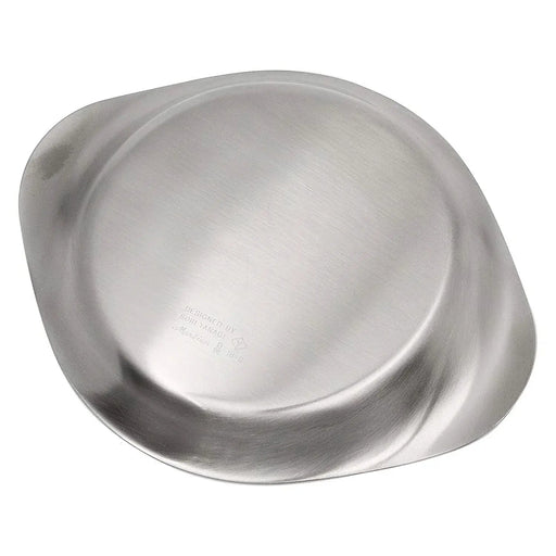 Sori Yanagi 32cm Stainless Steel Serving Platter - Premium Quality for Elegant Presentation-Kiichin - The #1 Place for Japanese Goods in Your Hand!