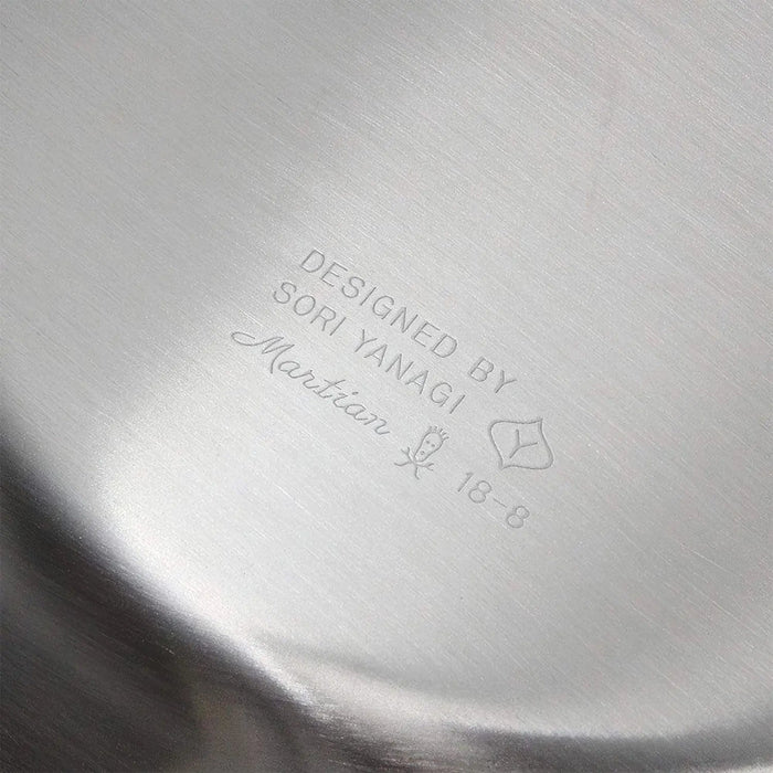 Sori Yanagi 32cm Stainless Steel Serving Platter - Premium Quality for Elegant Presentation-Kiichin - The #1 Place for Japanese Goods in Your Hand!
