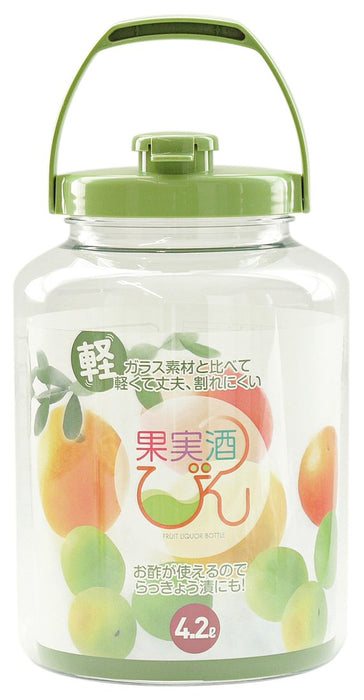 Takeya Chemical Industry 4.2L Midori Fruit Liquor Bottle - Made In Japan-Kiichin - The #1 Place for Japanese Goods in Your Hand!