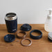 Tiger Thermos Vacuum Insulated Soup Jar - 380ml Indigo Blue-Kiichin - The #1 Place for Japanese Goods in Your Hand!
