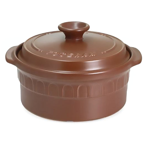 Toceram 26cm Ceramic Casserole Pot - Heat-Resistant Cookware-Kiichin - The #1 Place for Japanese Goods in Your Hand!
