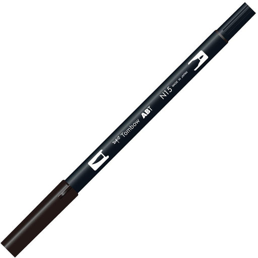 Tombow Japan Dual Brush Pen - Black 6 Pack-Kiichin - The #1 Place for Japanese Goods in Your Hand!
