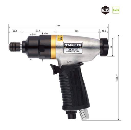 Vessel GT-P6LXD Air Driver Oil Extra Series-Kiichin - The #1 Place for Japanese Goods in Your Hand!