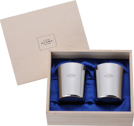 Premium 260ml Tumbler Set in Wooden Box - Stainless Steel, Japan TM-9859-Kiichin - The #1 Place for Japanese Goods in Your Hand!