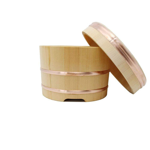 Yamacoh Edobitsu Sawara Rice Container 24Cm - Authentic Japanese Quality-Kiichin - The #1 Place for Japanese Goods in Your Hand!