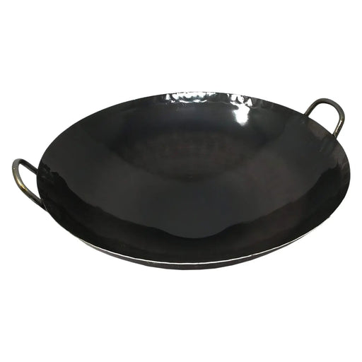 Yamada Japan 42Cm Double-Handle Iron Wok - Premium Quality 1.2Mm Thickness-Kiichin - The #1 Place for Japanese Goods in Your Hand!