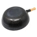 Yamada 27cm Round Bottom Wok with Wooden Handle - 1.2mm Thickness-Kiichin - The #1 Place for Japanese Goods in Your Hand!