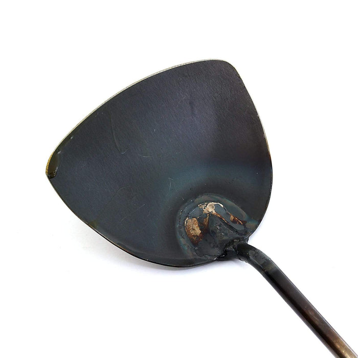 Yamada Iron Chuan Wok Spatula - Long Handle, Large Size-Kiichin - The #1 Place for Japanese Goods in Your Hand!