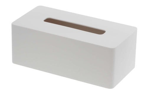 Yamazaki Industrial White Moisturizing Tissue Case (W26xD13xH10cm) - Made in Japan-Kiichin - The #1 Place for Japanese Goods in Your Hand!