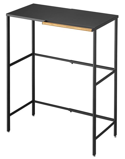 Yamazaki Industrial Telescopic Trash Can Top Rack - Black (W42.5-76xD42.5xH90cm)-Kiichin - The #1 Place for Japanese Goods in Your Hand!