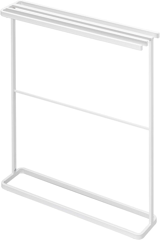 Yamazaki Industrial 5576 Japanese Made Slim White Towel Holder-Kiichin - The #1 Place for Japanese Goods in Your Hand!