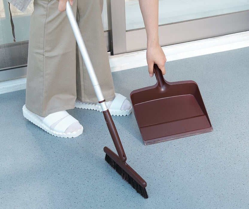 Yamazaki Sangyo Brown Dustpan 134953 - Made in Japan-Kiichin - The #1 Place for Japanese Goods in Your Hand!