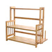 Good Wood Workshop Yoshiki Bamboo Kitchen Storage Shelf Rack-Kiichin - The #1 Place for Japanese Goods in Your Hand!