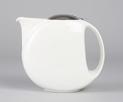 Zero Japan White Bbn-71 1300Cc Moon Teapot - Authentic Japanese Craftsmanship-Kiichin - The #1 Place for Japanese Goods in Your Hand!