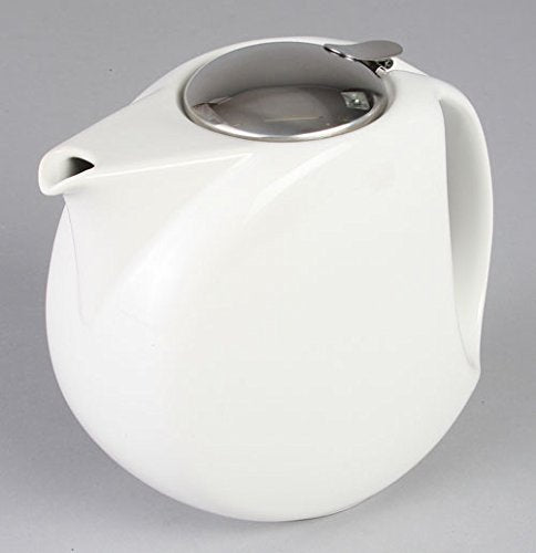 Zero Japan White Bbn-71 1300Cc Moon Teapot - Authentic Japanese Craftsmanship-Kiichin - The #1 Place for Japanese Goods in Your Hand!